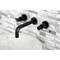Kingston Brass KS8125DKL 2-Handle Wall Mount Bathroom Faucet, Oil Rubbed Bronze KS8125DKL - alternate 5